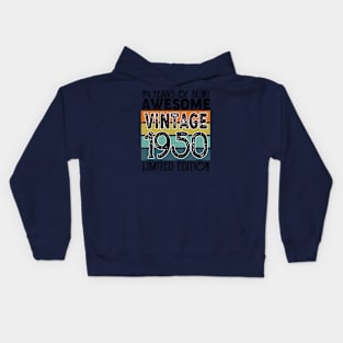 74th Birthday Limited Edition Born in 1950 Kids Hoodie